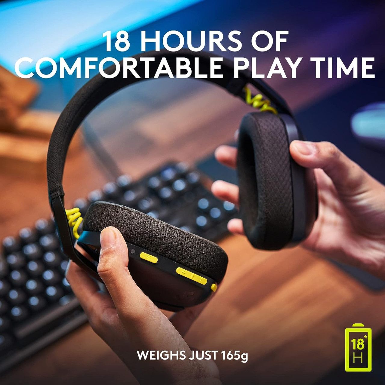 LOGITECH G435 LIGHTSPEED Wireless Gaming Headset