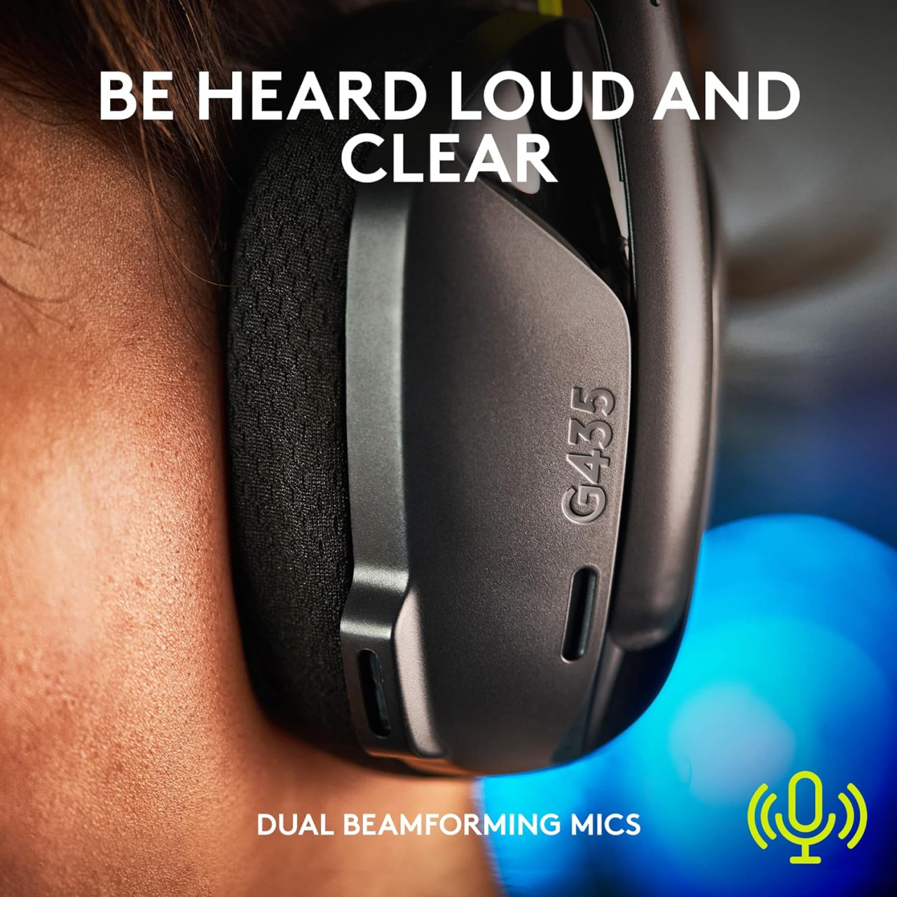 LOGITECH G435 LIGHTSPEED Wireless Gaming Headset