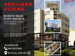 STAN ŽIVINICE NOVOGRADNJA AKCIJA POGLEDAJTE SLIKE I VIDEO