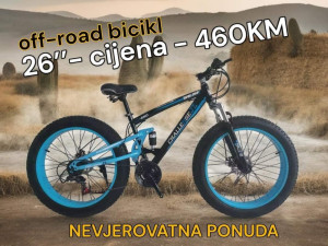 Bicikl brdski MTB 26", off road bike