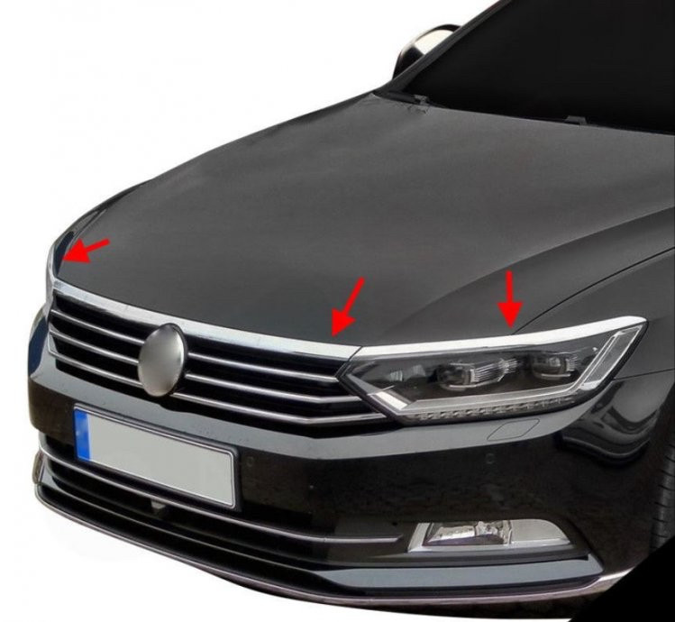 Chrome Hrom Chrom lajsne Passat B8