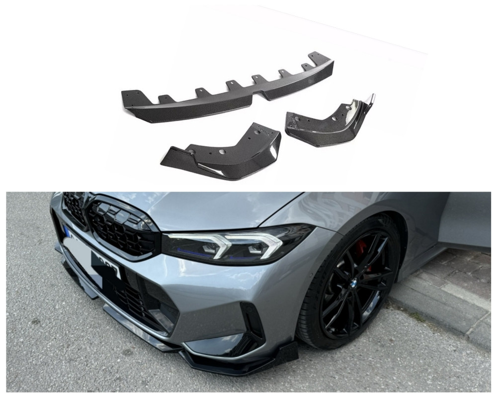 BMW 3 G20 G28 2023+ Lip Spojler Spliter za prednji M branik