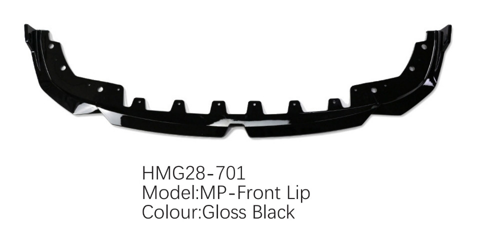 BMW 3 G20 G28 2023+ Lip Spojler Spliter za prednji M branik