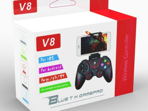 BEŽIČNI DŽOJSTIK V8 ZA PC, PS3,PS4, ANDROID