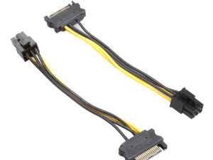 Kabal Adapter Sata 15pin to 6 pin for GPU