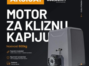 Motor za kliznu kapiju, garazna vrata GFT