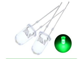 F5 5mm Zelena LED Dioda diode green Arduino