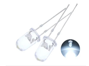 F5 5mm Bijela LED Dioda diode white Arduino