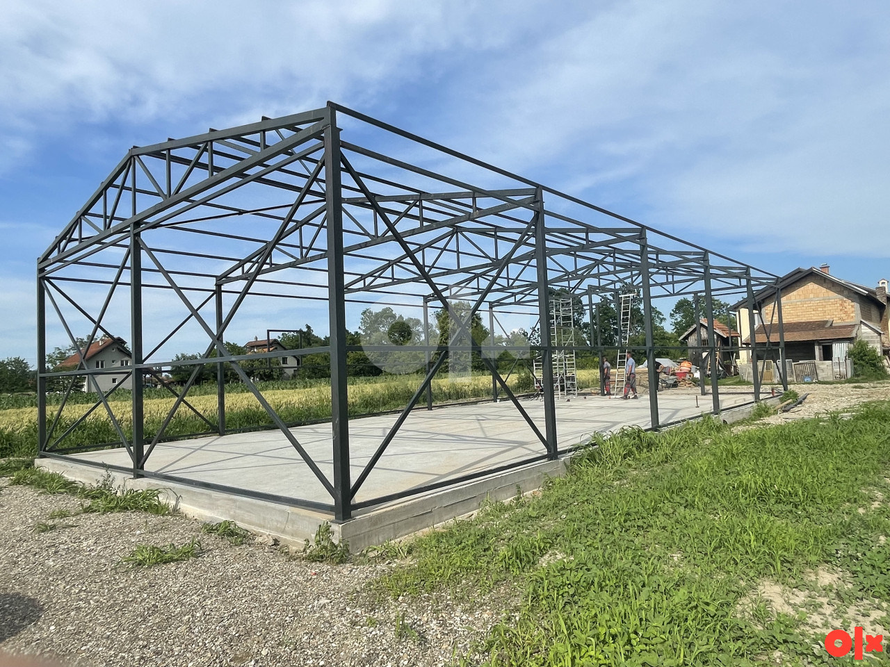 Metalna konstrukcija 20x10x4m 2