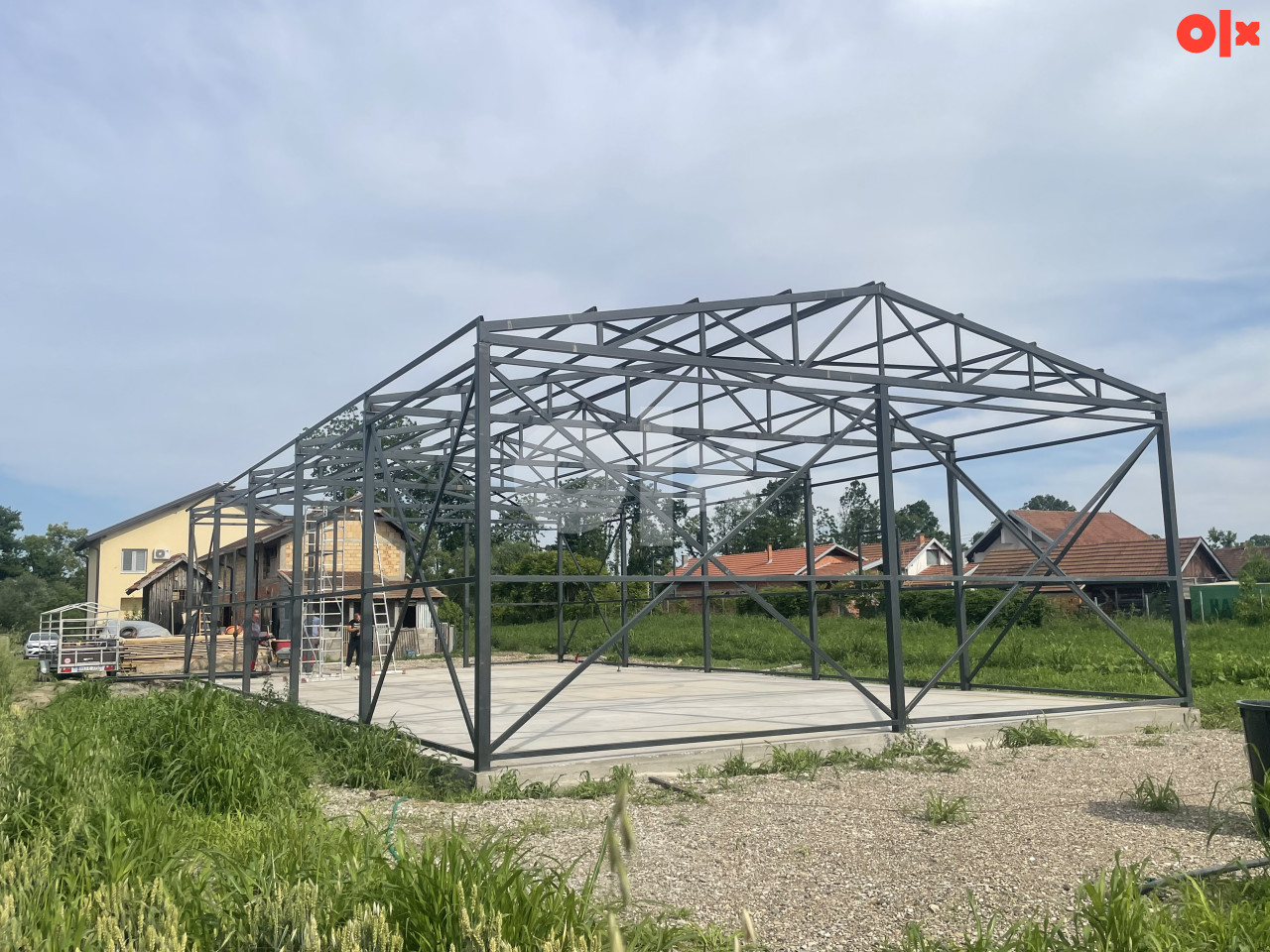 Metalna konstrukcija 20x10x4m 3