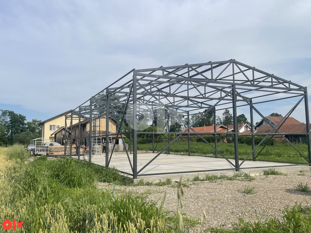 Metalna konstrukcija 20x10x4m 5