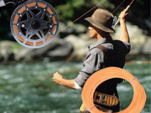 Fly fishing snjura kanap za musicarenje