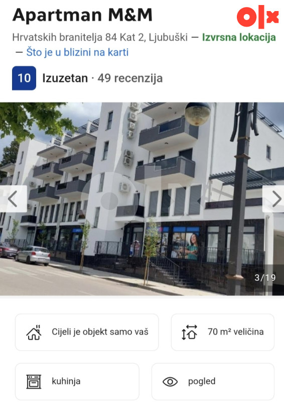 Stan-apartman na dan M&M Ljubuški 2