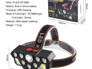 Led naglavna lampa