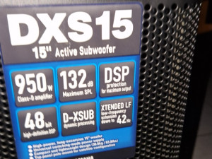 Yamaha DSR 12 DXS 15 Aktivni zvucnici i bas binovi