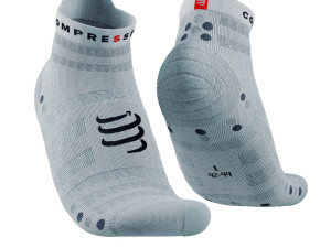 ČARAPE COMPRESSPORT PRO RACING V4.0 RUN LOW WHITE/BLACK