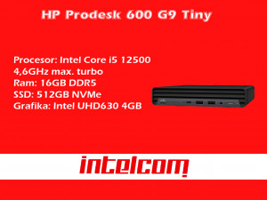 HP ProDesk 600 G9 i5 12th gen.