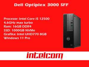 Dell Optiplex 3000 SFF Core i5 12th gen.