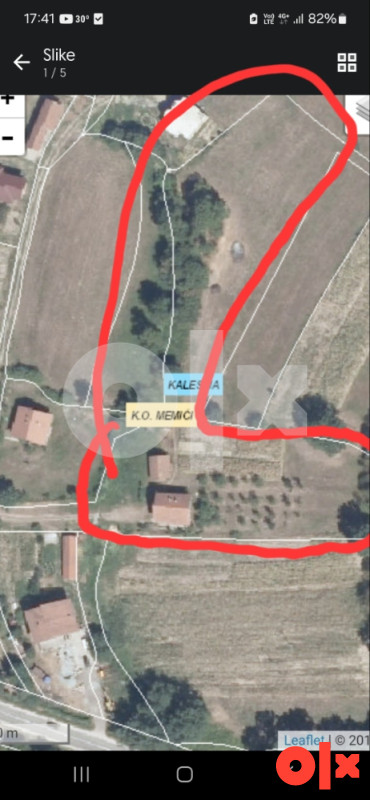 Kuća-Zemlja Kalesija-Memići 8000m2 8