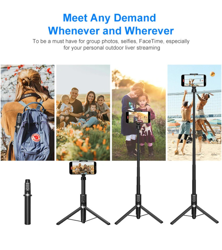 Kingma KM-VL031 Bluetooth selfi stap selfi stik tripod iPhone