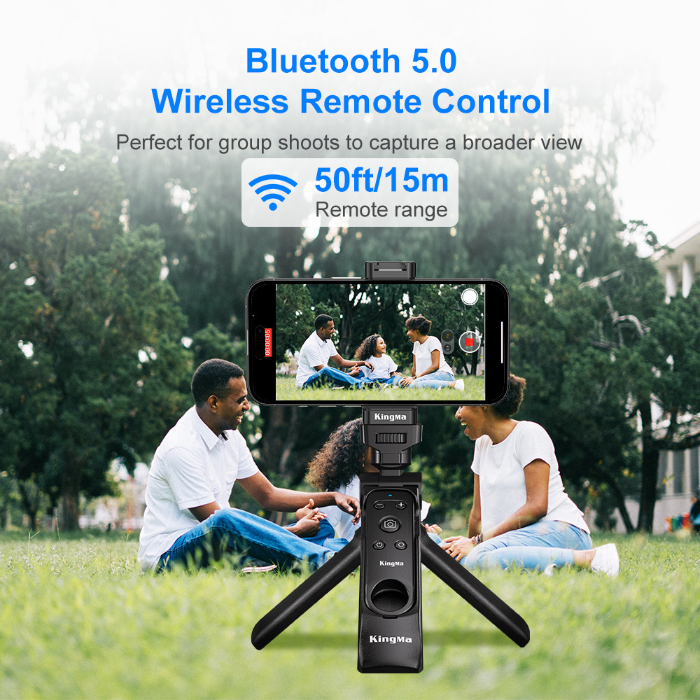 KingMa Wireless Vlogging Tripod Grip za iPhone 15/14/13/12/11