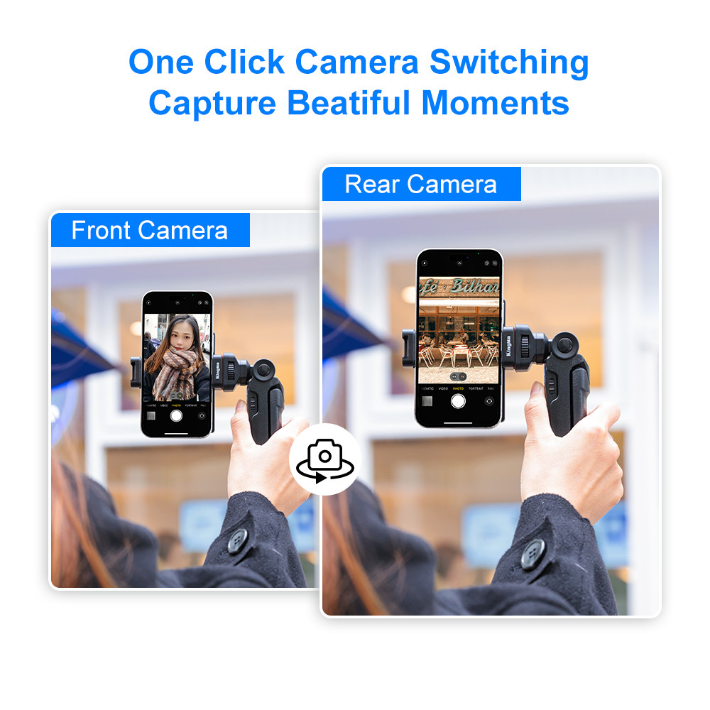 KingMa Wireless Vlogging Tripod Grip za iPhone 15/14/13/12/11