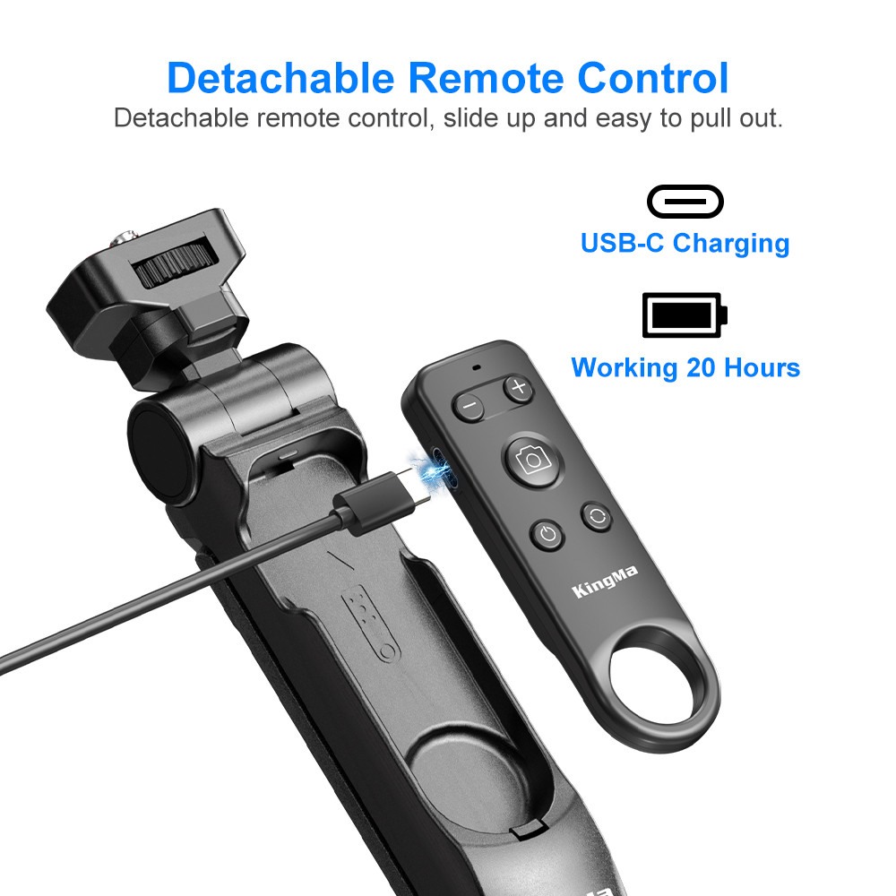 KingMa Wireless Vlogging Tripod Grip za iPhone 15/14/13/12/11