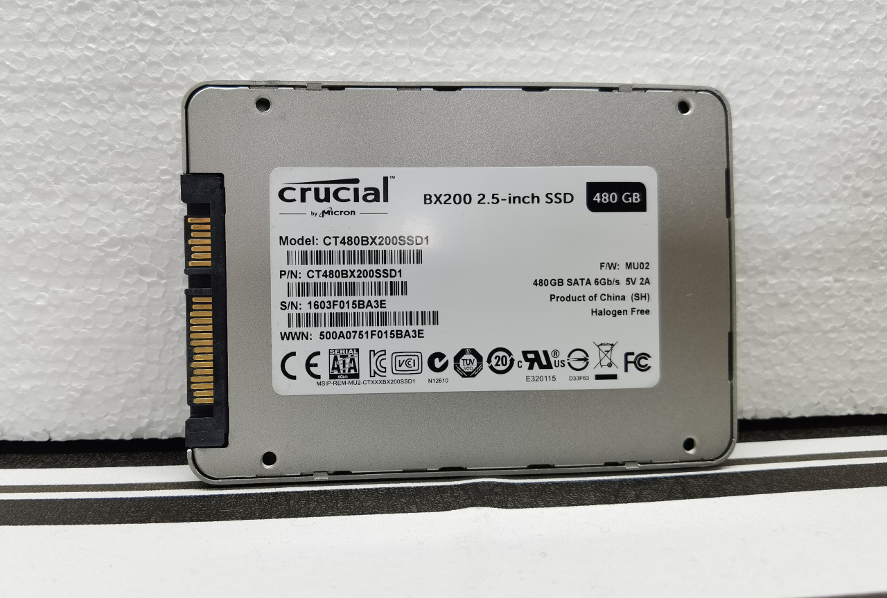 SSD CRUCIAL BX200 480GB SSD