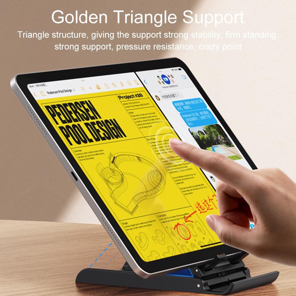 USAMS US-ZJ073 Folding Desktop Stand za tel/Tablet crni