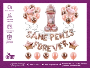 Set balona za djevojačko "Same Penis Forever" | Fantasy#poklon