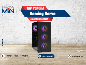 Gaming Nerve, Intel Core i5 12600KF, 16 GB, 1TB, RTX 4060 8 GB