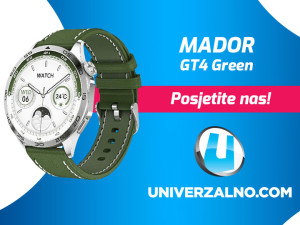 MADOR pametni sat GT4 Green