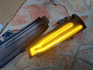 Dinamički zmigavac zmigavci retrovizora mercedes