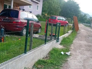 Ugradnja / montaža panel i žičane ograde