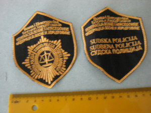 Amblemi Sudske policije cijena za 2 komada