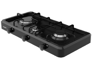 Plinski rešo sa 3 plamenika, crna Folria ZLN7138