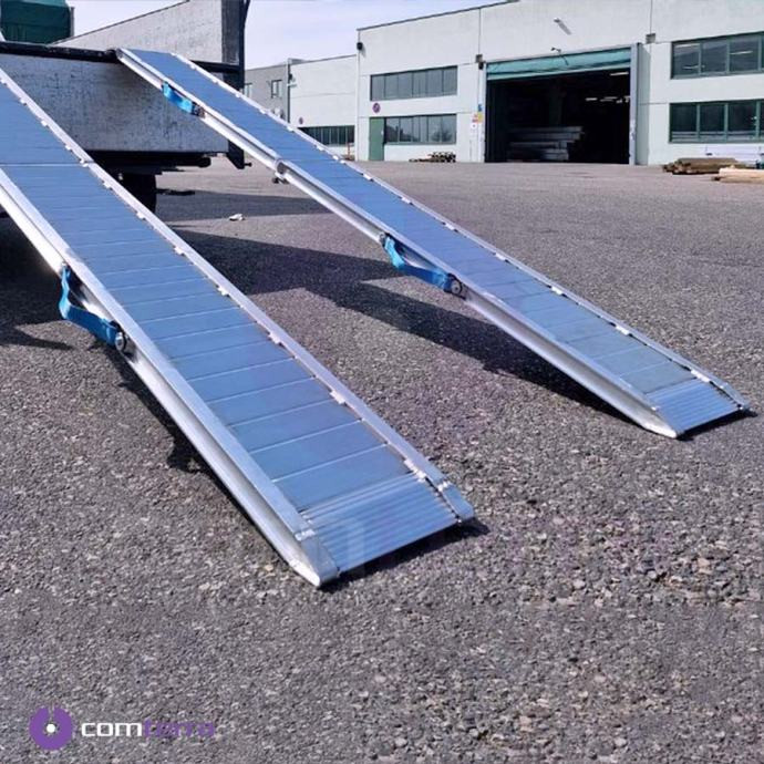 Aluminijske rampe - Penjalice za utovar bagera i vozila
