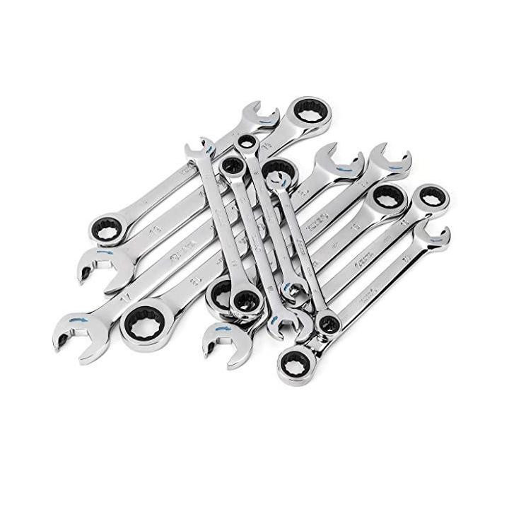 KLJUČ VIL-OK SA ZUJALICOM 8-19 MM 12 KOM. DOUBLE SATA ST09066-02