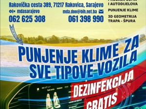 PUNJENJE KLIME R134a + DEZINFEKCIJA GRATIS