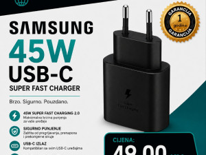 PUNJAC SAMSUNG 45W S22 ULTRA/S23 ULTRA/S24 ULTRA/S25 ULTRA/S26