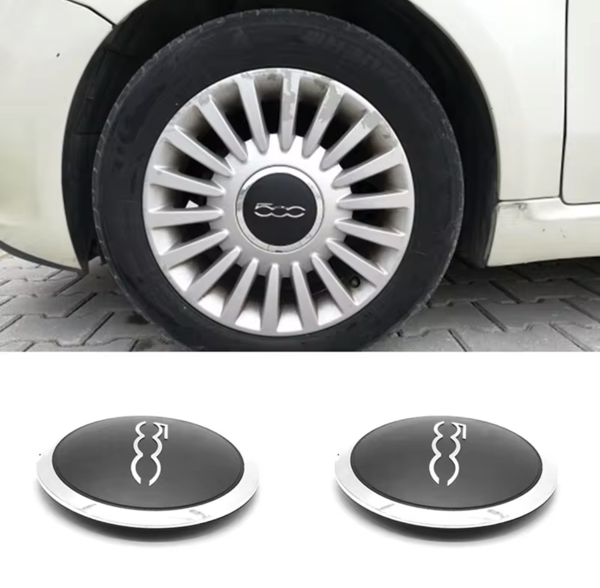 CEPOVI POKLOPCI FELGI FIAT 500 CEP POKLOPAC FELGE