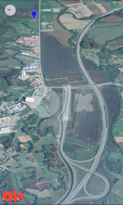 Plac / Zemljiste Prnjavor , pored industrijske zone Vijaka.