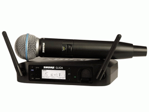 BEŽIČNI MIKROFON SHURE GLXD 24+E/BETA58 Z4