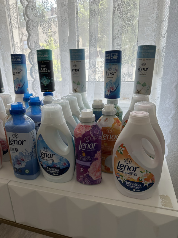 LENOR NJEMACKI PROIZVODI -  prasak, mirisne perlice, omeksivac