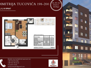 Stan Bijeljina 38.95m2