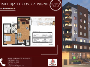 Stan Bijeljina 46.05m2
