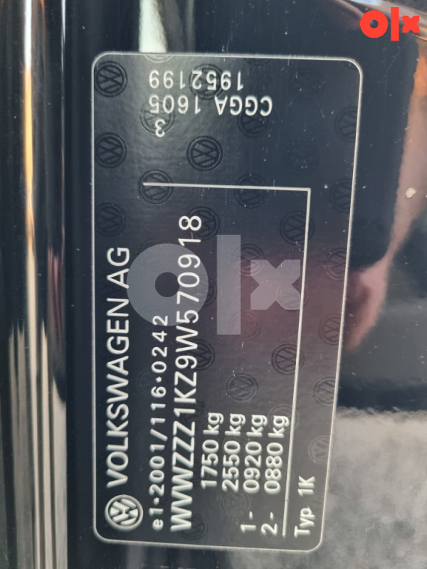 Volkswagen Golf 1.4 benzin 59kw 2009gp *KLIMA*ALU*