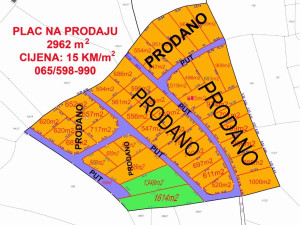 Zemljište, 3000 m², Banja Luka