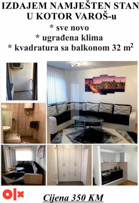 Stan Kotor Varos  32 m2