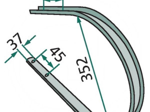 LIM ZA HEDER DEUTZ-FAHR Š5424